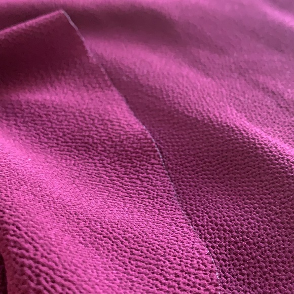 Burgundy Business Top - Picture 2 of 2